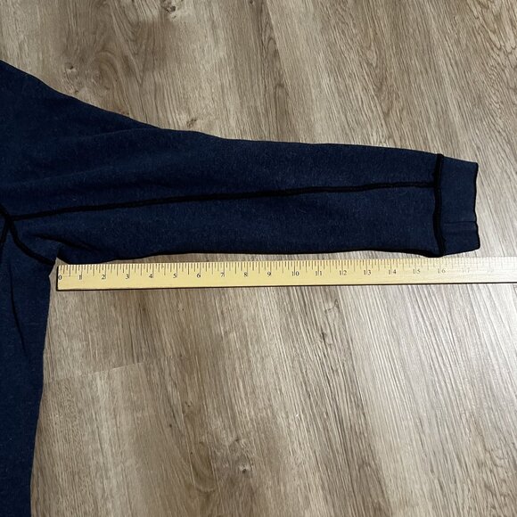 Tommy Bahama Navy 1/4 Zip Pullover Sweatshirt Mens - Picture 5 of 7